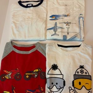 Gap boys long sleeve shirts XL (12) set of 4